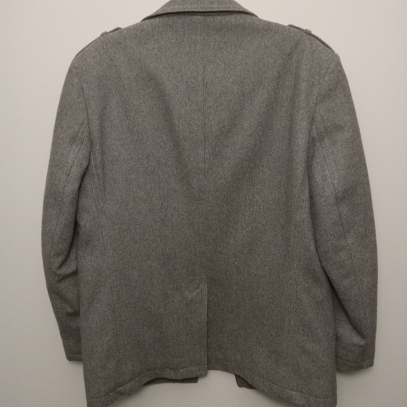 Michael Kors Gray Medium Wool Blend Coat - Picture 4 of 11